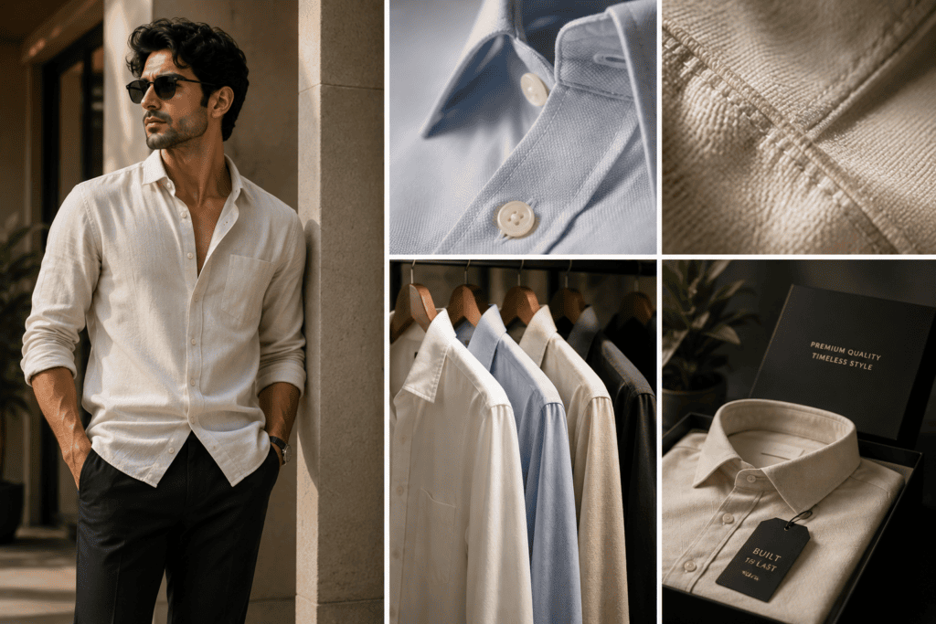 Stylish Shirts for Men why invest in premium stylish shirts for men