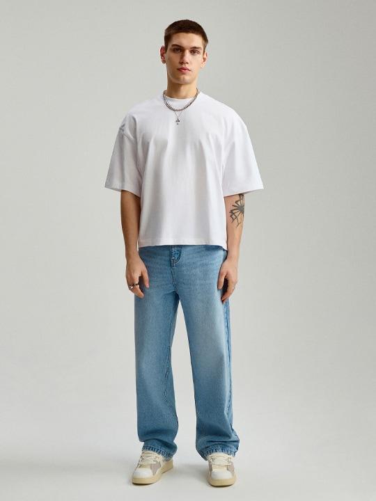 relaxed fit jeans men