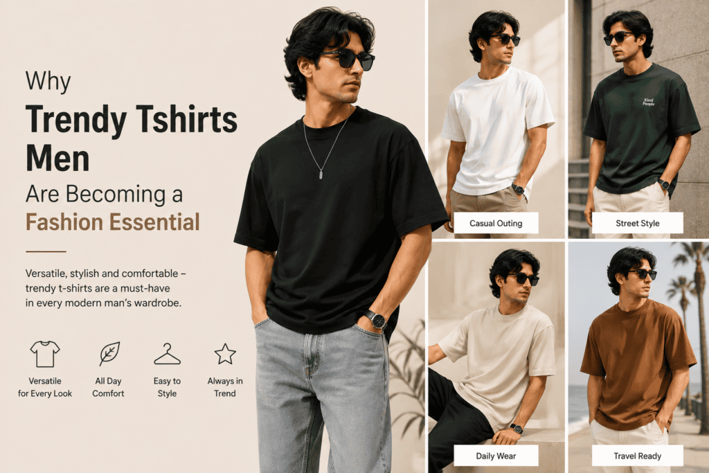 trendy tshirt men